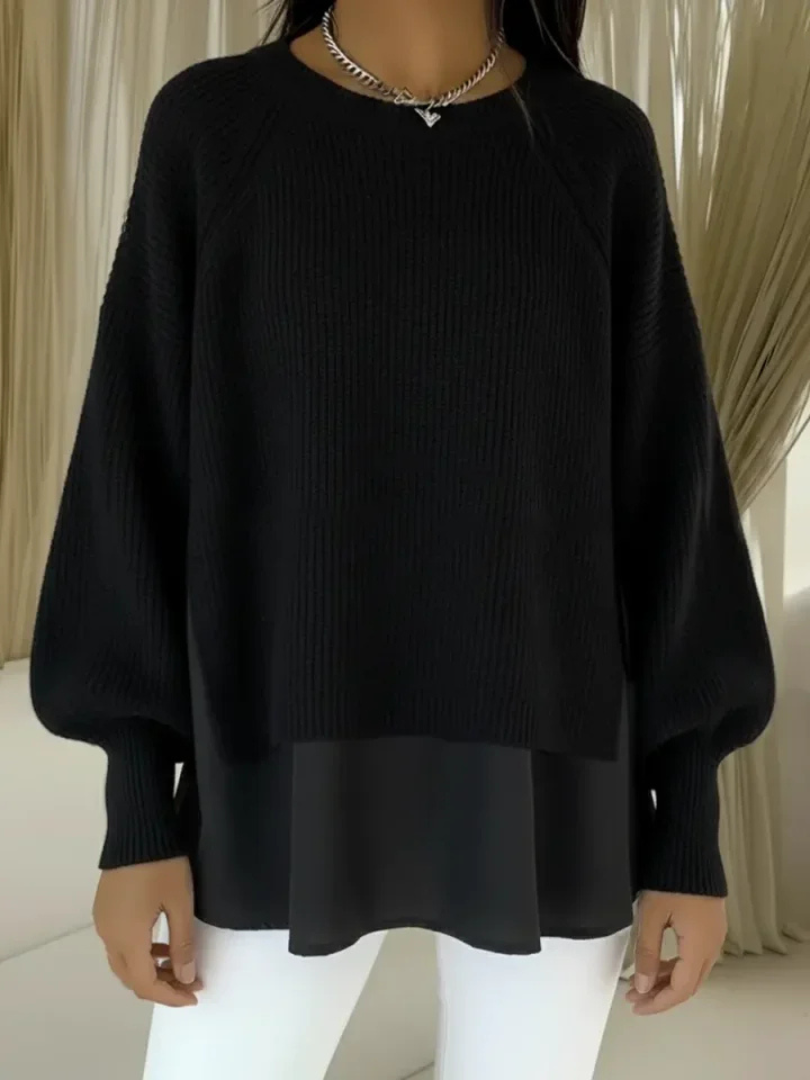 Eline | Trui met Gelaagde Look