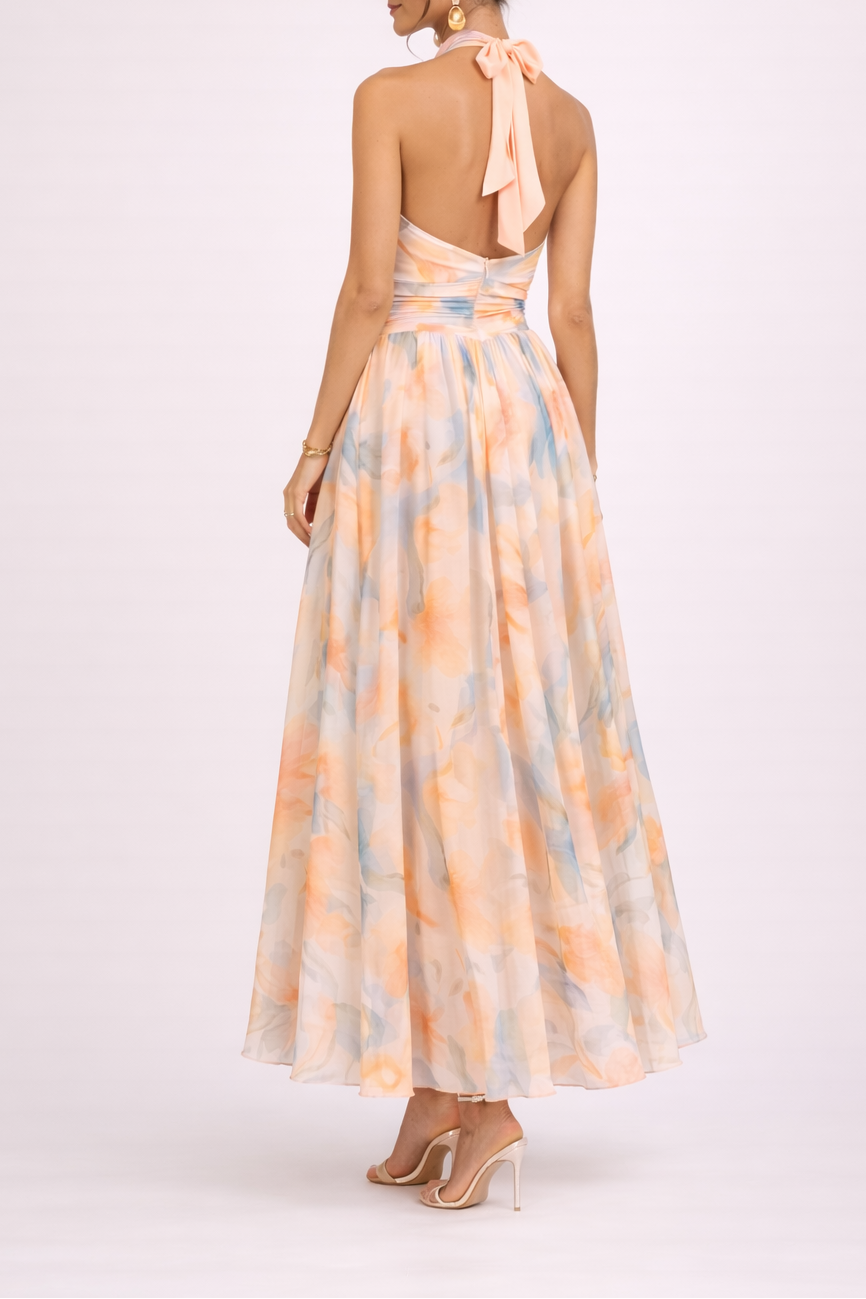 Elegante Jurk met Halternek