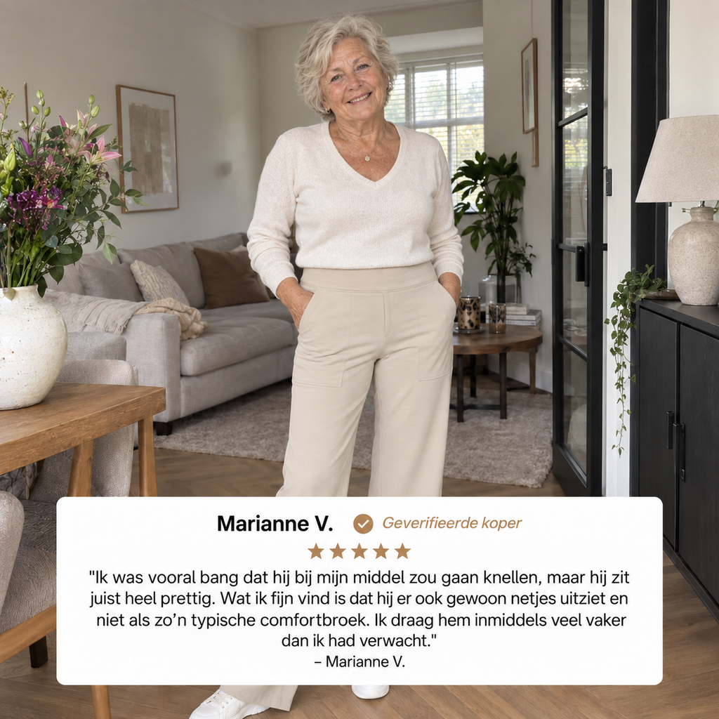 Klara – Dé comfortabele stretchbroek  1+1 GRATIS