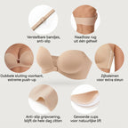 Mila – Strapless Push-up BH