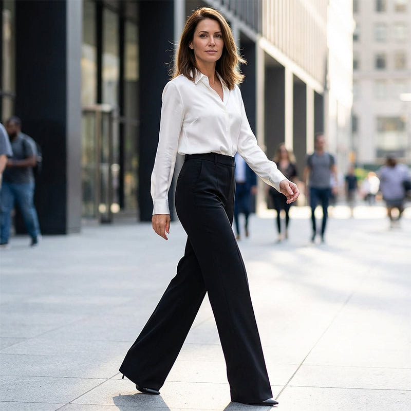 Elle – Elegante High-Waist Broek